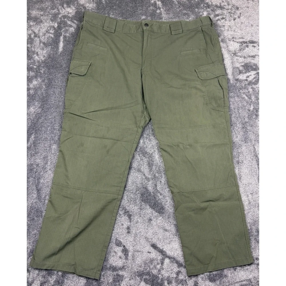 5.11 Tactical Mens Sz 44x30 Ripstop Cargo Pants  Green